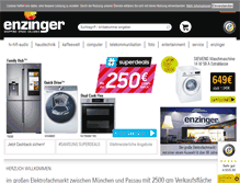 Tablet Screenshot of enzinger.com